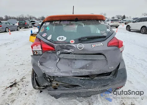 2018 Nissan Kicks S from USA, damaged, VIN 3N1CP5CUXJL544338